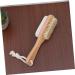 Healeved 1pc Pumice Stone Foot Pumice Brush Nursing Foot Remover Scraping Plate Bristles Foot File Pomes Stone Foot Pumices Foot Brush for Feet Exfoliating Stone Cleaning Brush Wooden - Buy Online on GoSupps.com