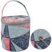 Coopay Small Yarn Storage Bag Mini Knitting Bag Yarns Drum Case for Carry Yarn Ball Crochet Kits Knitting Supplies and Sewing Accessories for Beginner Crocheter and Crafter Blue - Buy Online on GoSupps.com