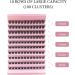 CNMTCCO 120Pcs DIY Lash Clusters | D Curl Fluffy Individual Wispy Lashes | Reusable Extensions for Natural Looking Eyelashes - Buy Online on GoSupps.com