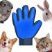 DEEDPF glove for pets cleaning brush glove for pets massage shoes long hair short hair cat dog guinea pig horse rabbit beauty for hair removal