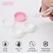 Leakage-Proof Contact Lens Container Set - 10 Colorful Portable Cases for Soft & Hard Lenses | Holemz - Buy Online on GoSupps.com