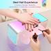 Saviland Nail Arm Rest for Nails Tech: Nail Hand Rest Dazzling Aurora Colors Manicure Nail Pillow Must Haves Easy To Use Clean Sturdy Structure Hand Rest for Nails Tech Manicure Nail Salon Home Use 2-Aurora colour - Buy Online on GoSupps.com