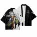 Game Genshin Impact Cosplay Razor Haori 2022 3D Printing Kimono Cloak for Genshin Impact Fans Black-2 XL