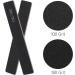 25 Pcs Professional Black Nail Files for Acrylic Nails - 100/180 Grit Emery Boards - Double Sided Buffering Files - Buy Online on GoSupps.com