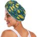 Lemon Tree Dry Hair Cap Set - 2 Piece Quick Drying Towel & Button Headband | Super Absorbent & Soft for Ideal Hair Care - Buy Online on GoSupps.com