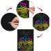 Scratch Art 50 Sheets + 5 Wooden Stylus + 4 Stencils + Pencil Sharpener Browill Arts and Crafts Supplies for Kids  DIY Projects  Black Paper Magic Rainbow Painting Boards 13 X 19 cm - Buy Online on GoSupps.com