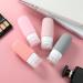 Gemice Travel Bottles for Toiletries CAA Approved 60ml Silicone Travel Bottles Leak Proof Squeezable Travel Size Containers Travel Essentials for Lotion Soap Liquid Shampoo BPA Free(4 Pack) Pink - Buy Online on GoSupps.com