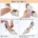 2 Pairs 3/4 Gel Cushion Insoles for Women - Comfortable High Heel & Sandal Inserts - Non-Skidding Adhesive Shoe Pads for Dress Shoes Flats & Boots - Buy Online on GoSupps.com