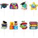 2023 Kindergarten Graduation Cupcake Toppers with Bamboo Sticks - Colorful and Clear Print Cake Decoration Picks for Party Multicolor - Buy Online on GoSupps.com