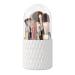 DooGooCoo Makeup Brush Holder 2023 Newest Dustproof & Waterproof 360 Rotating Cosmetics Make up Brush Organizer Storage with Lid for Vanity and Bathroom