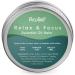 Aculief Relax & Focus Essential Oil Aromatherapy Balm - Keeps Skin Moisturized - Non-Toxic and Paraben and Cruelty-Free - Natural Ingredients - Lavender Orange Peppermint Oils and Shea Butter Cream