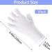 ANCIRS UV Gloves for Gel Nail Lamp Anti UV Gloves for Nail Art DIY Accessories Gel Manicure UV Shield Gloves for Hand Skin Care Protection- White 1 Pair White - Buy Online on GoSupps.com