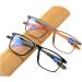 TR90 Light Sport Anti-Blue Light Glasses for Men & Seniors - 3.50 Gray Frame with Orange Legs | Reading & Sports Eye Protection - Buy Online on GoSupps.com