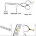 Glamified Glam Hairdressing Scissors Professional Hair Cutting Thinning Scissors Set (Haircut Trimming Grooming Shaping Scissors) for Men Hairdresser Barber Women Kids Pets Home 5.5inch - Buy Online on GoSupps.com