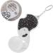 Premium PU Leather Mini Magnifying Glass for Visually Impaired for Seniors Reading (Silver) - Buy Online on GoSupps.com