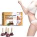 Moxibustion Sticks Moxibustion Belly Button Patch Chinese Medicine Moxas Massager for Body Warm Uterus Stomach Gathering Energy and Slimming (1 Box/20 PCs)
