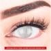 Colored Gray Contact Lenses - Star Blind Effect | Halloween Fasching Crazy Fun Lenses with Free Container - Buy Online on GoSupps.com