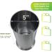 LDR Industries Ashton Free Standing Toilet Paper Holder Canister - Brushed Nickel - Buy Online on GoSupps.com
