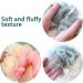 24 Pack Travel Loofah - Mini 4" Shower Poufs Individually Wrapped Bath Sponges in Multicolor for Easy Travel - Buy Online on GoSupps.com