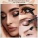 Set of 3 Fine Angled Eyeliner Brushes for Precise Eye Makeup | Ultra Thin Makeup Tool for Gel Eyeliner & Brows - Buy Online on GoSupps.com