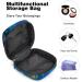 MUOOUM Tropical Leaves Menstrual Pad Bag - Stylish Zippered Storage for Tampons & Feminine Products | Perfect for Women & Girls - 4.7x6.6x6.6 in - Buy Online on GoSupps.com