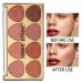 Matte Mineral Blush Palette - Contour, Highlight, and Define Cheeks (#Blush-02) - Buy Online on GoSupps.com