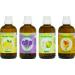Set of 4 Laundry Fresh complete set laundry fragrance Citrus Green Apple Good Mood Provence Lavender