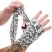 Buy Meister Hand Wraps for Boxing & Martial Arts - 4.5m Elastic Cotton 1 Pair White/Black - International Shipping Available - Buy Online on GoSupps.com