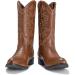 IUV Men's Western Cowboy Boots - Classic Embroidered Snip Toe Boots in Brown - Size 10 - Buy Online on GoSupps.com