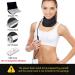 Heated Neck Brace for Neck Pain Relief - Graphene Heat Therapy, Adjustable 3-in-1 Foam Cervical Collar for Men and Women - 3.5 Inch Depth - Buy Online on GoSupps.com