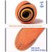 Breathable Shock-Absorbing Massage Insoles - Men's 7-8 US/Women's 5-9 US - Buy Online on GoSupps.com
