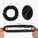 Lilysilk 100% Silk Hair Ties - Women s Ponytail Holders Multi-Way Thin Black Hair Bands 3 Pack - Buy Online on GoSupps.com