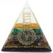 Energy Generator Orgone Pyramid Crystal Pyramid Home Desktop Decoration Trigger Calmness Enhance Spiritual Consciousness for Inner Peace and Healing - Buy Online on GoSupps.com