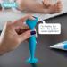 Snappi Baby Ergo Brush Diaper Cream Applicator - Cotton White - Buy Online on GoSupps.com
