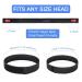 Adjustable Lace Melting Band with Edge Brush for Lace Frontal | Salon Elastic Bands for Wig | Melt Belt for Wigs - Edge Wrap and Lay Edges | Velcro Wig Bands - Comfortable - Buy Online on GoSupps.com