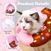 Halinuia Soft Anti-Bite Cat Collar - 2 Piece Donut Design for Kittens & Puppies | Protective Post-Surgery Care - Buy Online on GoSupps.com