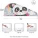 Cute Cartoon Panda Hair Towel 2 Pack - Super Absorbent Quick Dry Turbans for Women & Girls - Buy Online on GoSupps.com