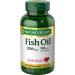Fish Oil by Nature's Bounty Dietary Supplement Omega-3 Supports Heart Health 1200 Mg 200 Rapid Release Softgels