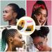 16oz Extra Hold Braid Gel for Frizz-Free Styles - Perfect for Braids, Twists, Locs, Cornrows, and Edges - High Shine and No Flaking - Easy to Use - Pineapple Scent - Pack of 1 - Buy Online on GoSupps.com