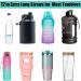 6 Pieces Colorful Straws Silicone Straws Replacements Straws Silicone Material Suitable For Adventure Travel Tumblers Replacement Straws For Kids Drinking Cups - Buy Online on GoSupps.com
