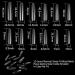 240 Pcs Clear Full Cover Trapezoidal Coffin Nail Tips - False Ballerina French Acrylic Extension for Salon and Home DIY Nail Art - Buy Online on GoSupps.com