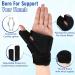 Zikenis Thumb brace right and left universal thumb rail soft and breathable light stabilization and reduced thumb joints arthritis and carpal tunnel pressure universal size black - Buy Online on GoSupps.com
