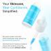 SkinHybrid Hydration Elixir | Gentle Hyaluronic Acid Serum for Face | Oil-Free Acido Hialuronico with Peptide Complex | Daily Deep Hydrating Serum for Face to Plump Firm & Revive Dry Skin (30ml/1 oz) - Buy Online on GoSupps.com