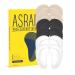 Arch Support Soft Gel Insole Pads High Heel Inserts Reusable Arch Cushions Best for Flat Feet and High Arch Pain Plantar Fasciitis Relief for All Day Pain Relief and Comfort.(6Pairs 0.3Inch) SMALL:0.3in Height(6PAIRS)