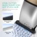 VOYOR Professional Cordless Hair Clippers for Men - T-Blade Trimmer & Beard Kit with LCD Display - Rechargeable Hair Cutting Set with 3 Guide Combs (Gold - Buy Online on GoSupps.com
