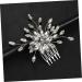 Housoutil Hair Comb Prom Headpiece Rhinestone Headband Bridal Tiara Wedding Hair Wedding Headband Prom Headband Diamond Headpiece Wedding Tiara Accessories Horse Eye Bride Alloy - Buy Online on GoSupps.com