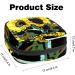 Menstruation Pad Bag with Zipper - Stylish Sunflower Womens Napkin & Tampon Collection Bag for Girls - Buy Online on GoSupps.com
