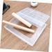 MAGICLULU 3pcs Silicone Candy Molds Nougat Candy Molds for Chocolate Nougat Mold Molde De para Resina De para Gelatinas Silicone Molds Baking Nougat Tools Milk Candy Wooden Snowflake Crisp As Shown Size 2 - Buy Online on GoSupps.com