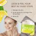 O Naturals Exfoliating Lemon Oil Dead Sea Salt Scrub | Anti-Cellulite & Acne Treatment | Deep-Cleansing Body Scrub with Essential Oils | 18oz - Buy Online on GoSupps.com