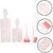 VINTORKY 1 Set highlighter comb highlight hair kit hairdressing brush hair highlighting comb hair foiling board hair coloring tool hair tint kit hair dye tool Pearlescent nylon board comb - Buy Online on GoSupps.com